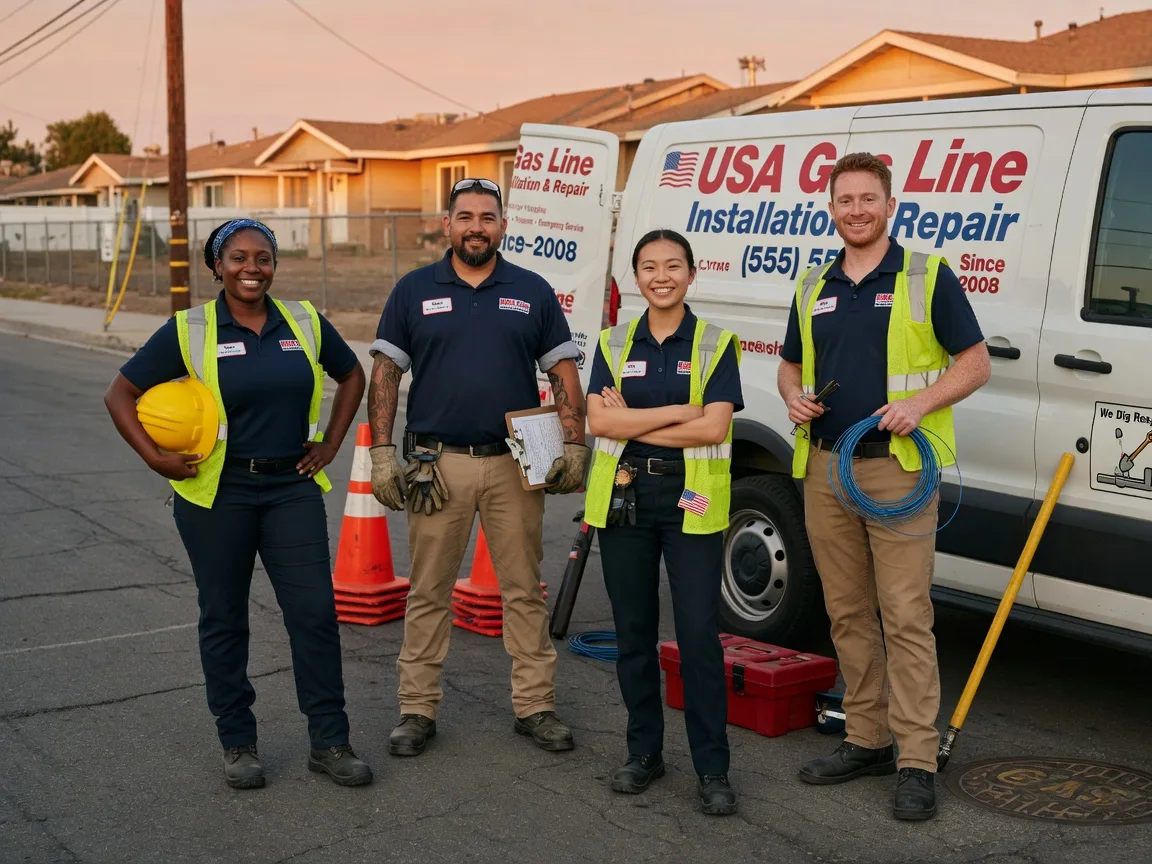Gas Line Installation company in Harrisville, MS